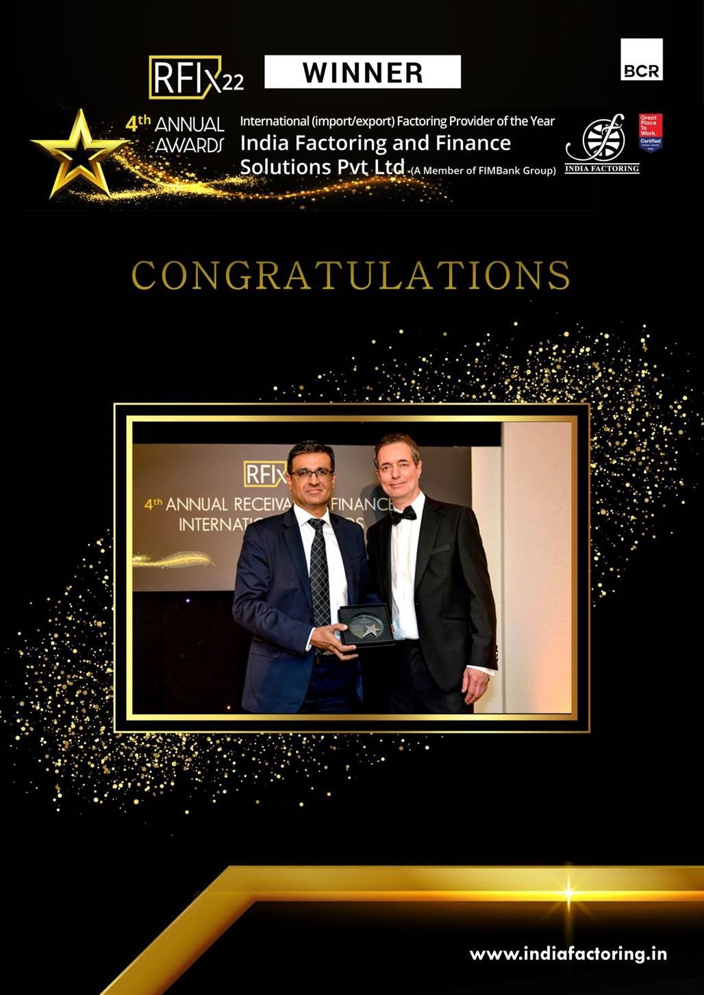 International Factoring Services Provider of the Year 